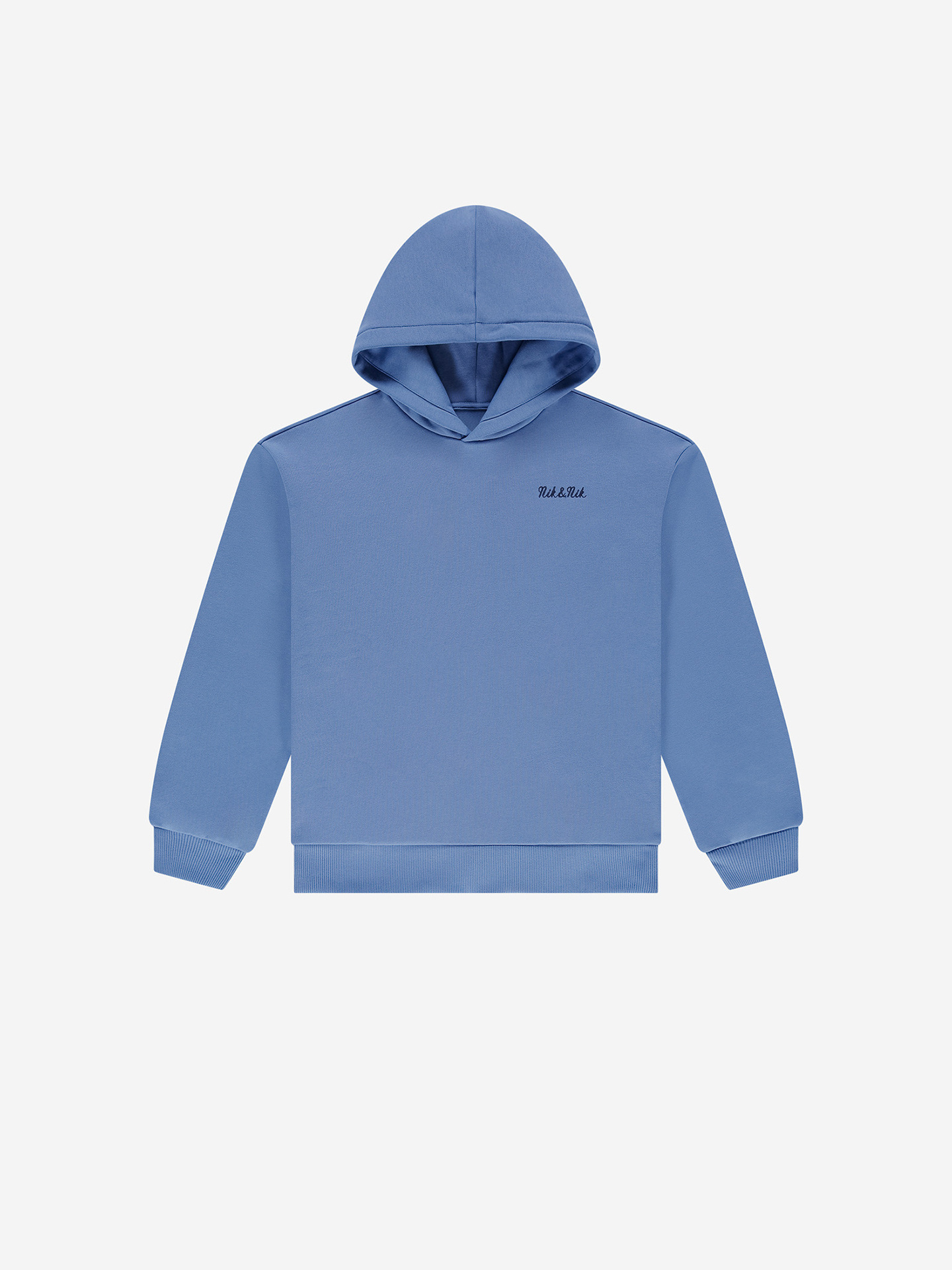Nik&Nik winter hoodie meisjes - blauw - Novan