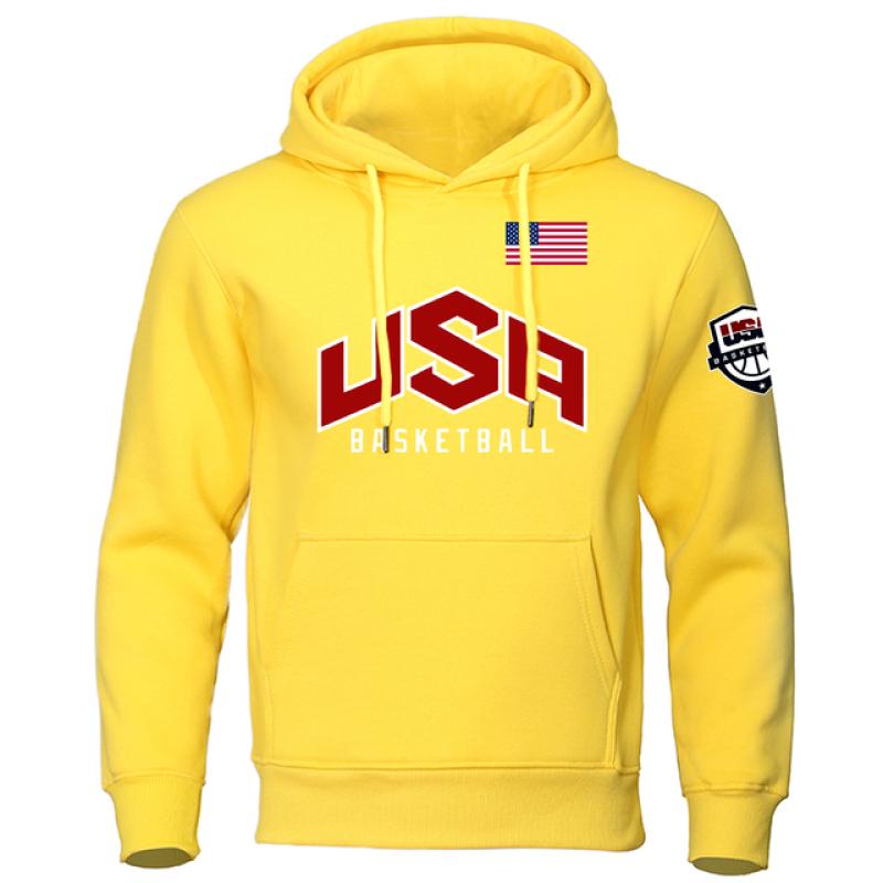 TENJINGE Trendy USA Basketballer Gedrukt Sport Hoodie Mannen Warm Volledige Mouw Fleece Comfortabele Kleding Herfst Mode Straat Sweatshirts Man XXXL