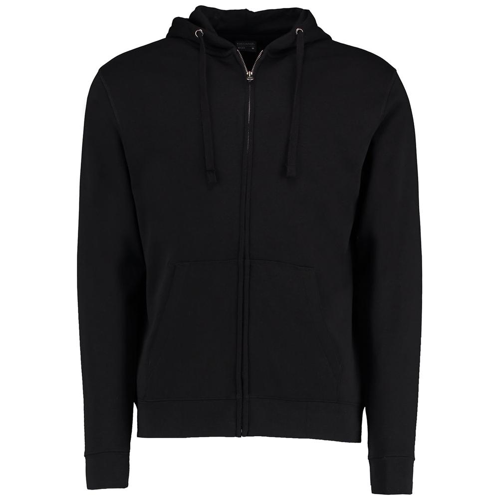 Kustom Kit Mens Klassic Full Zip Hoodie XL zwart