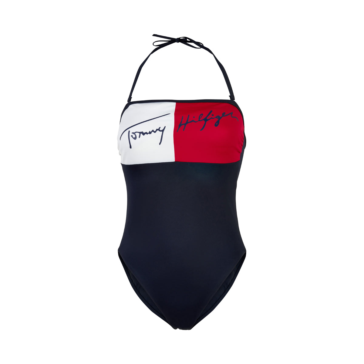 Tommy hilfiger LINGERI Brutaal bandeau zwempak W03466 DW5