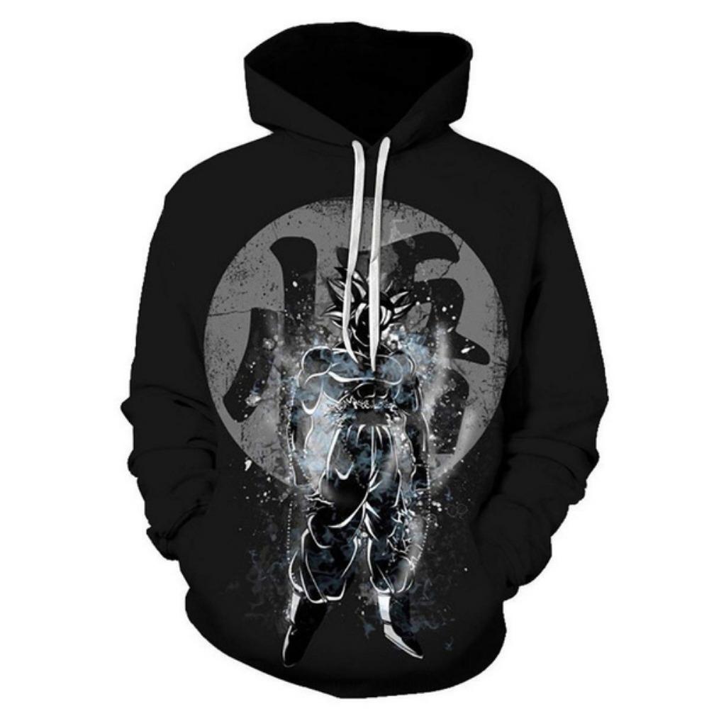 ETST 011 Nieuwe Dragon Ball Z Goku Hoodies DBZ 3D Geprinte Hooded Sweatshirt Heren Geprinte Losse Pullover Hoodie 2XL