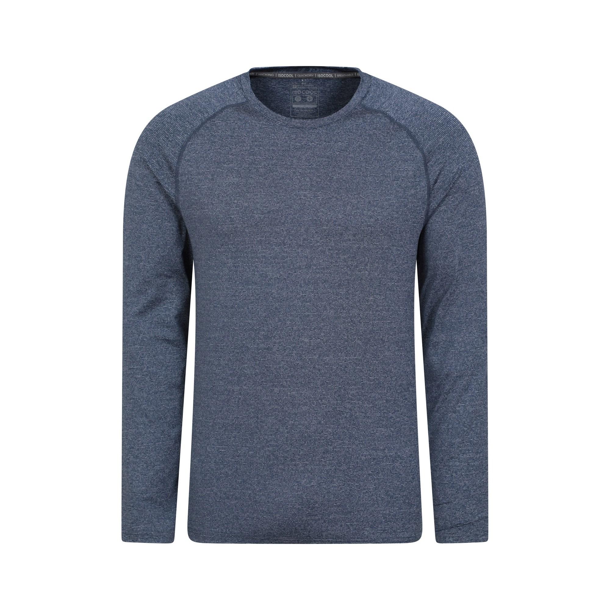 Pertemba FR - Apparel Mountain Warehouse Heren gestreepte IsoCool-basislaagtop S