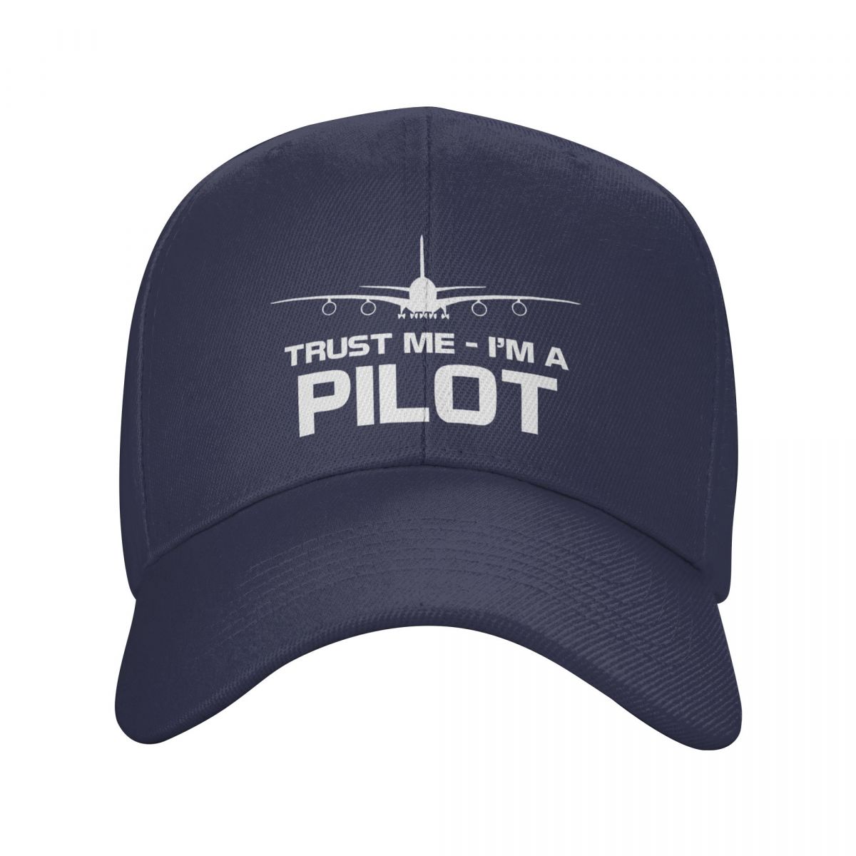 Kiki Cap Trust Me IM A Pilot Baseball Cap Outdoor Verstelbaar Vliegtuig Vliegvliegtuig Luchtvaart Cadeau Papa Hoed Zomerhoeden Snapback Caps Adjustable Cap