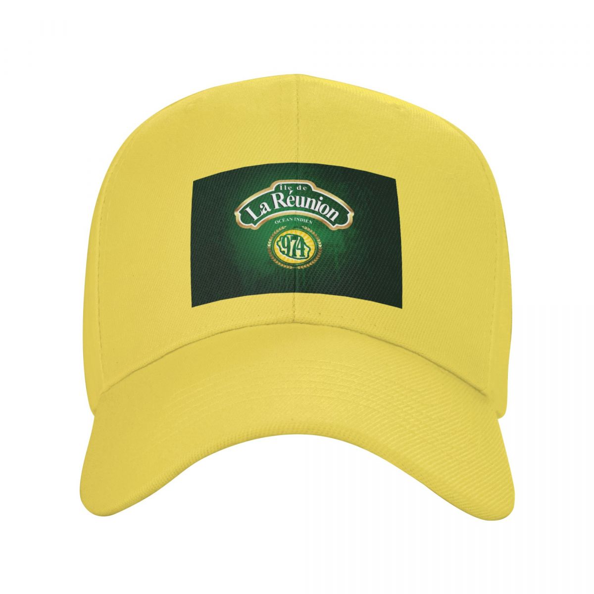 Kiki Cap 974 Reunion Island Baseball Cap Vrouwen Unisex Ademend Margouillat Isle Strand Indische Oceaan Vader Hoed Streetwear Snapback Caps Adjustable Cap