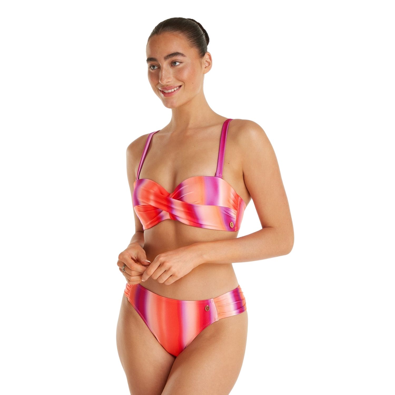 Ten Cate Twisted Padded Wired Bikini Top dames 40D