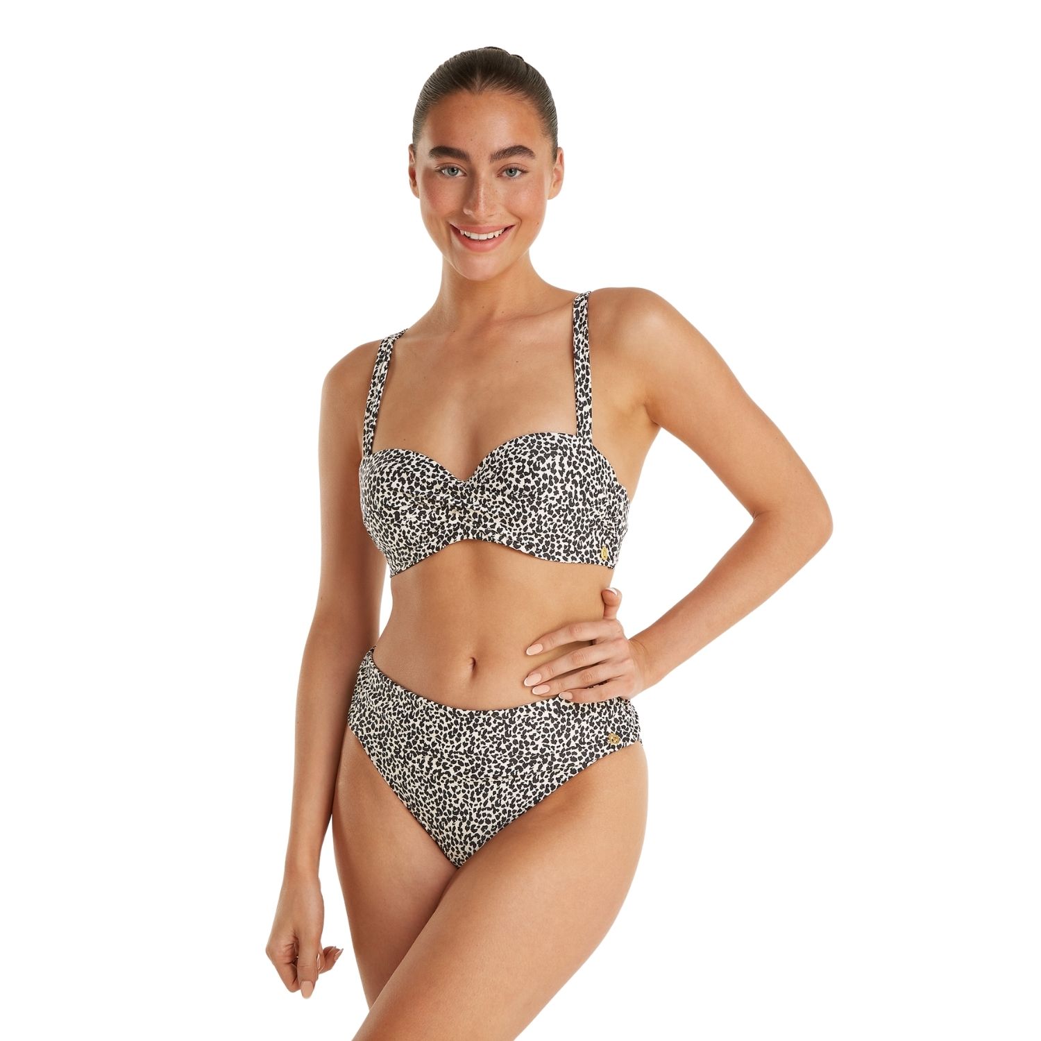 Ten Cate Twisted Padded Wired Bikini Top dames 38D