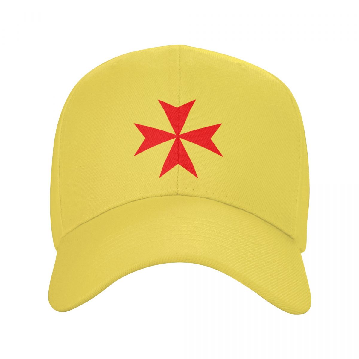91460000MABYK9JE7A Aangepaste Malta Knights Cross Baseball Cap Sport Unisex Dames Verstelbare Tempeliers Kruistochten Papa Hoed Herfst Snapback Caps Adjustable Cap