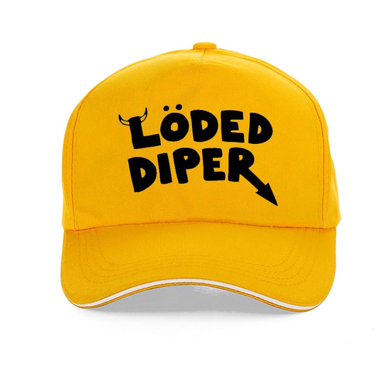 Kiki Cap Zomer Stijl Gothic Harajuku Loded Diper Brief Patroon Baseball Cap Emo Hoed Verstelbare Unisex Ademende Hoeden Snapback Caps Adjustable