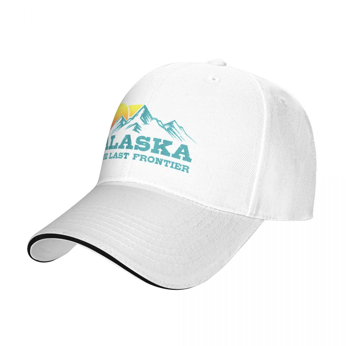 91610103MAC303Y57G ALASKA THE LAST FRONTIER Cap Baseball Cap Caps uv-bescherming zonnehoed dames wintermutsen 2022 Unisex's