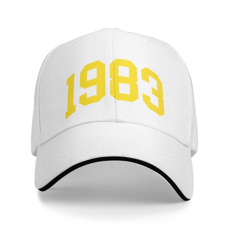 EUROLA Mode Unisex Geboren in 1983 Verjaardag Baseball Cap Volwassen Verstelbare Papa Hoed Dames Unisex Sport Baseball Cap