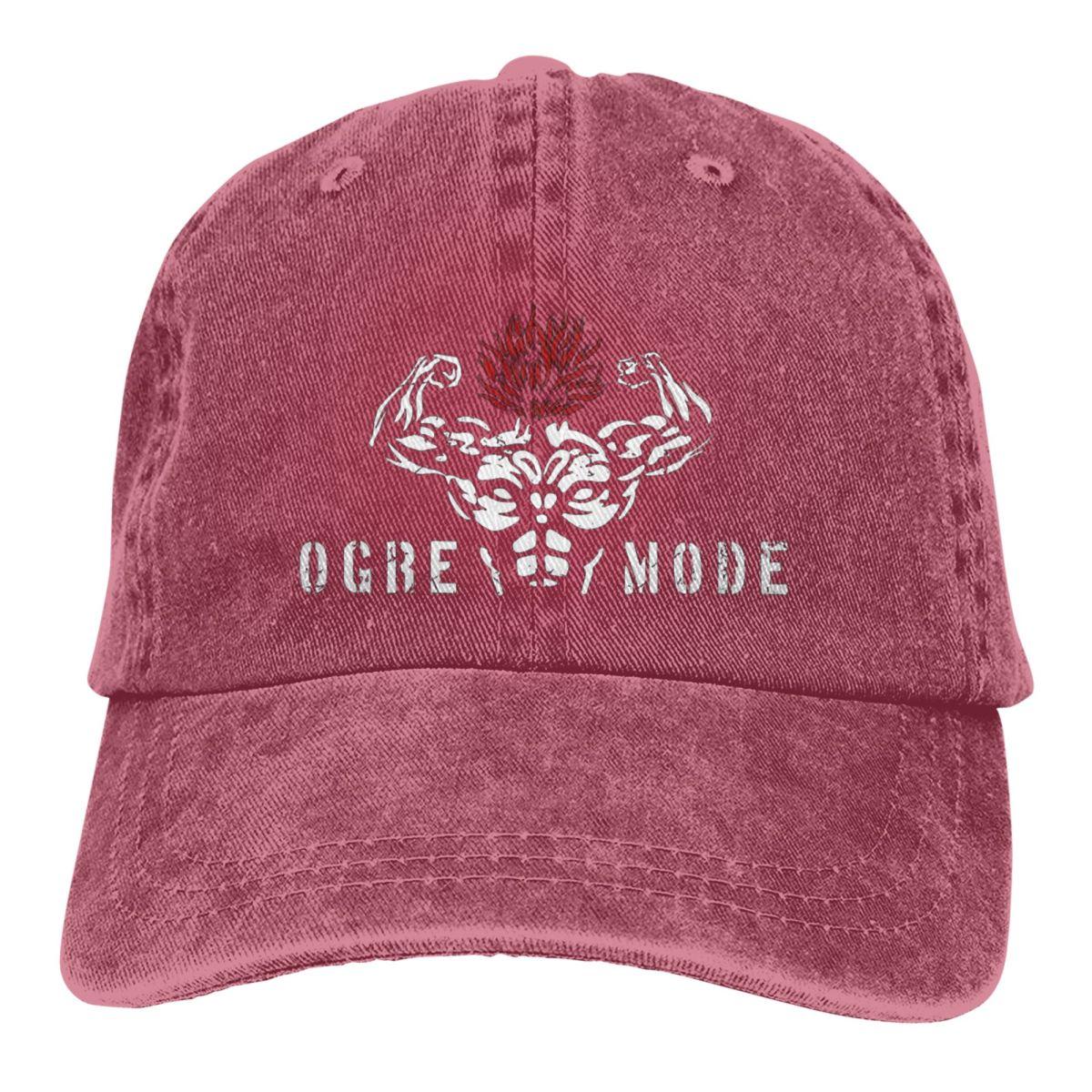 Kiki Cap De Ogre Mode Baki The Grappler Yuujiro Hanma Baseball Cap Merch Fashion Versleten Denim Zonnepet Unisex Stijl One Size