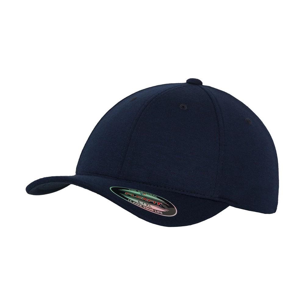 FLEXFIT Unisex Adult Double Jersey Cap S-M