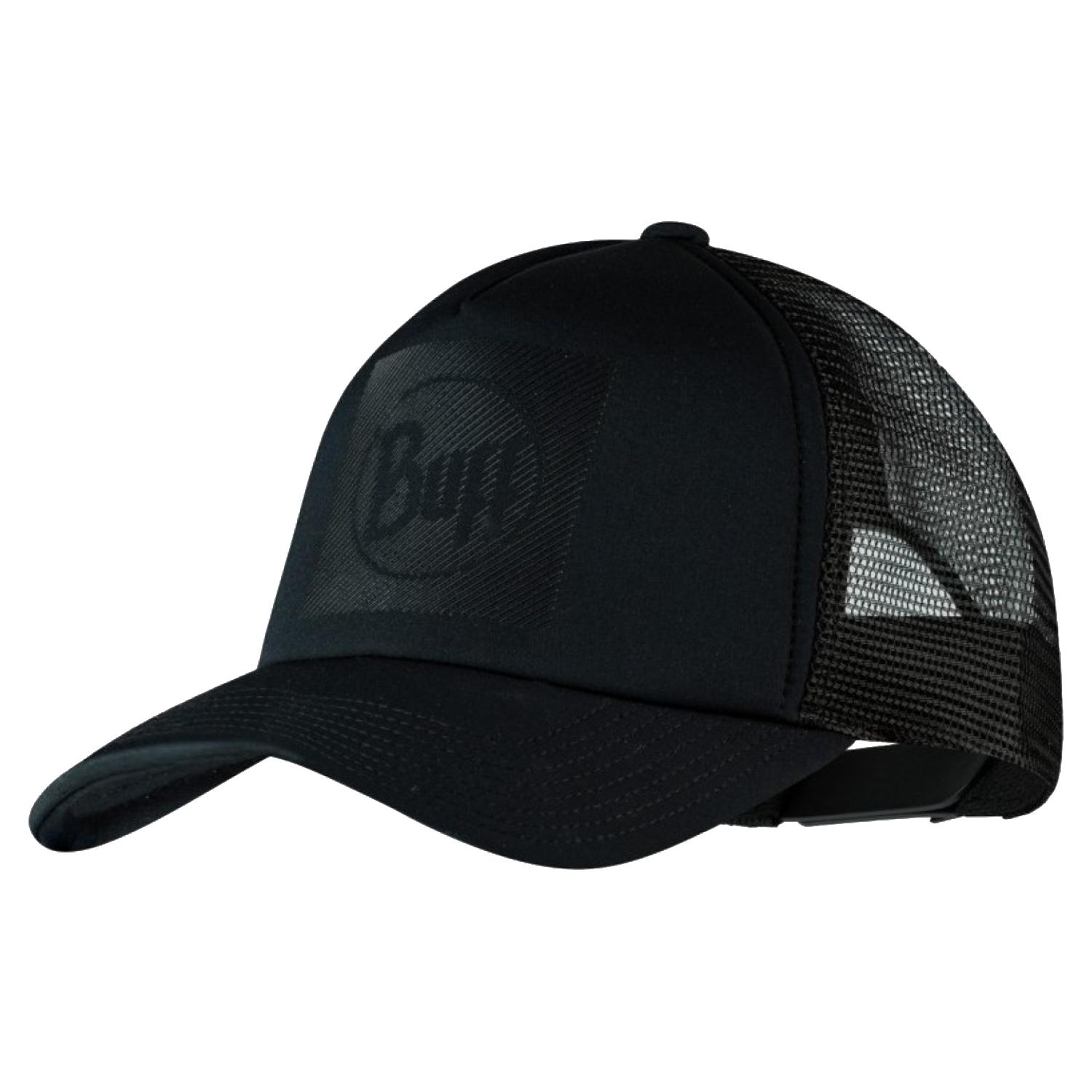 Buff Trucker Cap, Unisex zwarte pet L/XL zwart