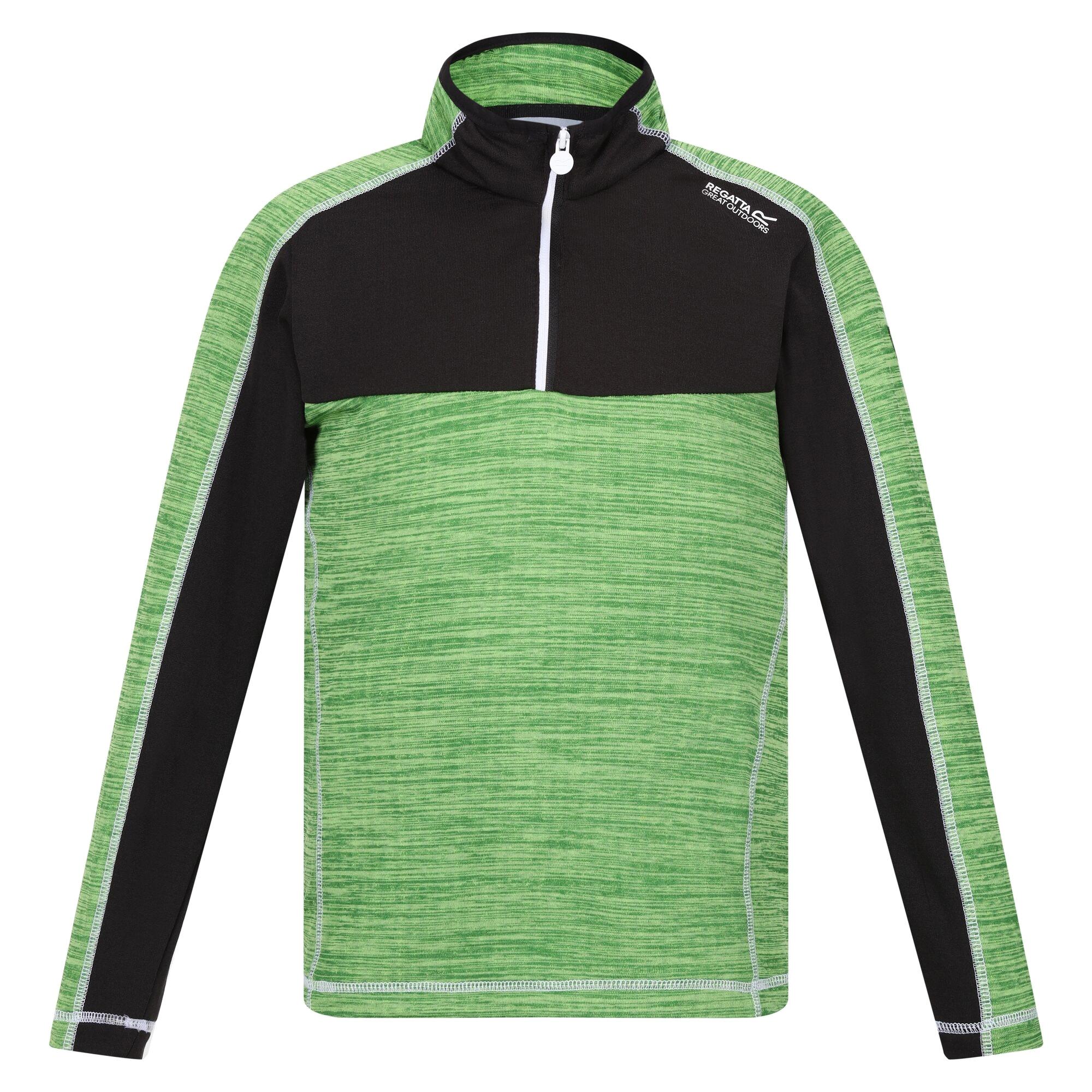Regatta kinder/kinder Hewley gerecyclede fleecetop met halve rits 11-12