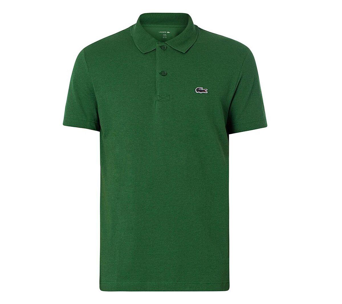 Lacoste Polohemd - Herren Polo Shirt Baumwolle Grün DH5522-132 Regular-Fit ORIGINAL S