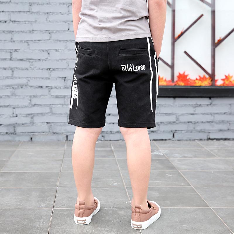 VantaGoods Koreaanse katoenen sportshorts voor jongens (zomer 2023) - ademend en comfortabel voor kinderen 130 cm
