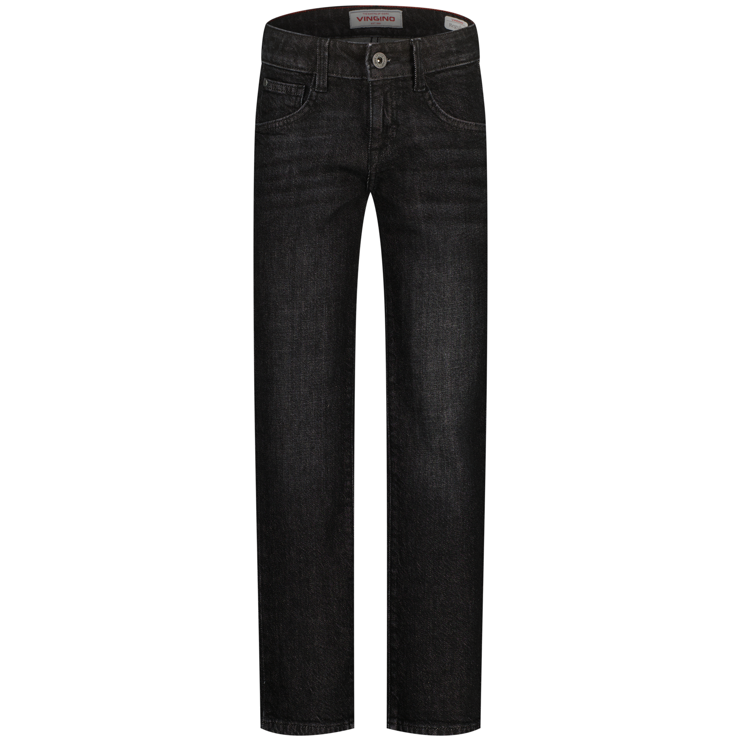 Vingino winter jeansbroek jongens - zwart - Brent - regular fit