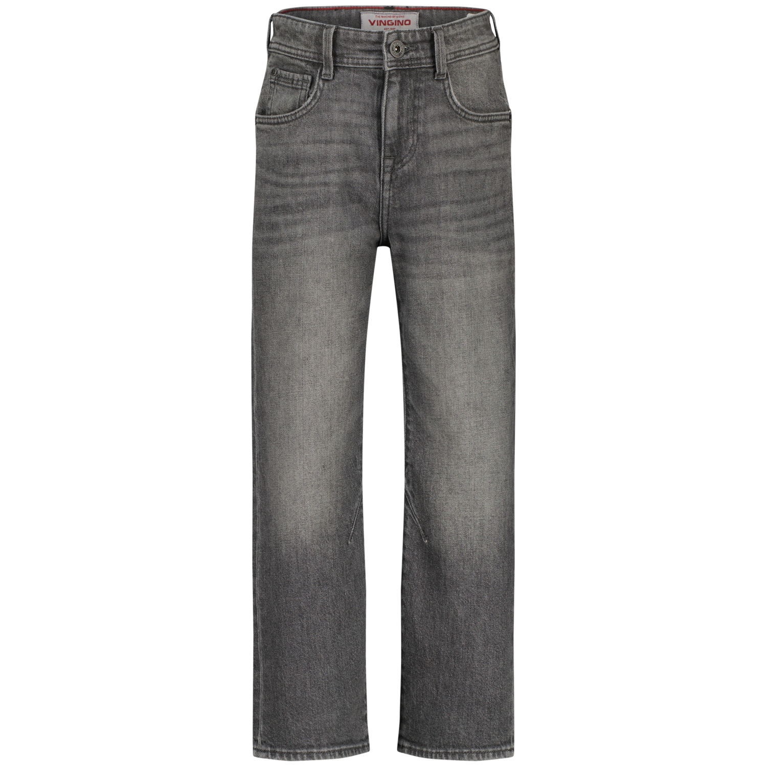 Vingino winter jeansbroek jongens - zwart - Geraldo - relaxed fit