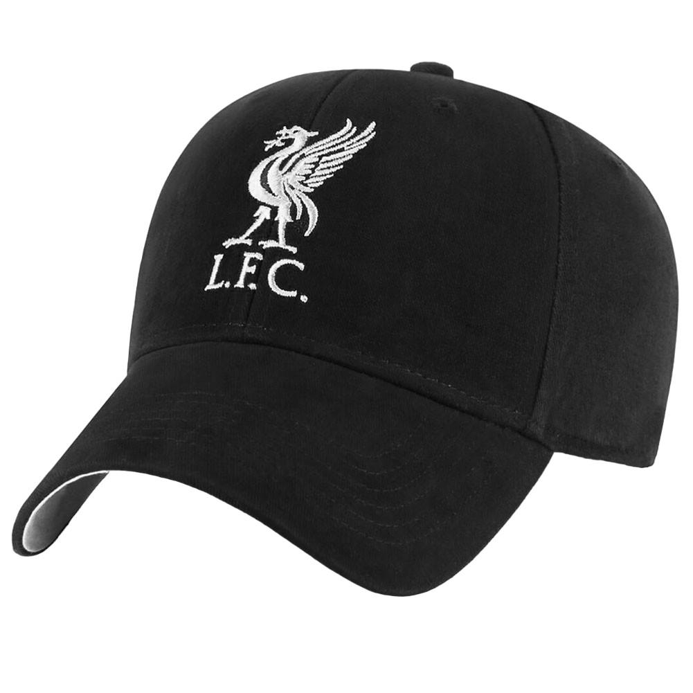 Liverpool FC Core-pet voor volwassenen, uniseks One Size zwart/wit