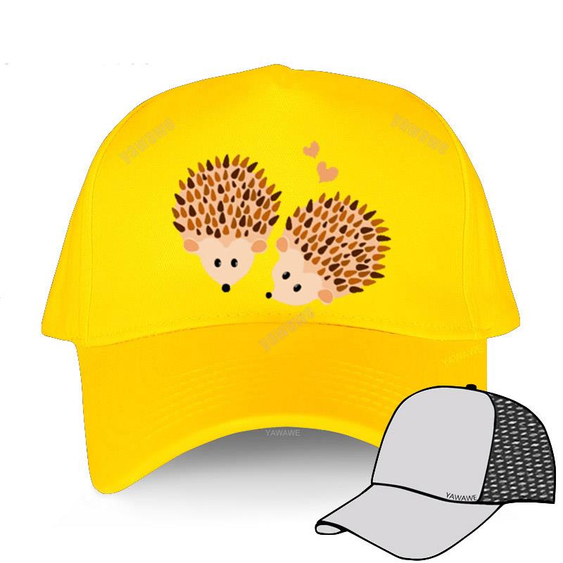 Moto Cap Zwart Hip Hop Baseball Caps Voor Jongens zonnehoed Cartoon Egels In Liefde Vrouwen Hoed outdoor Mannen Adustable glof cap sport motorkap Adjustable