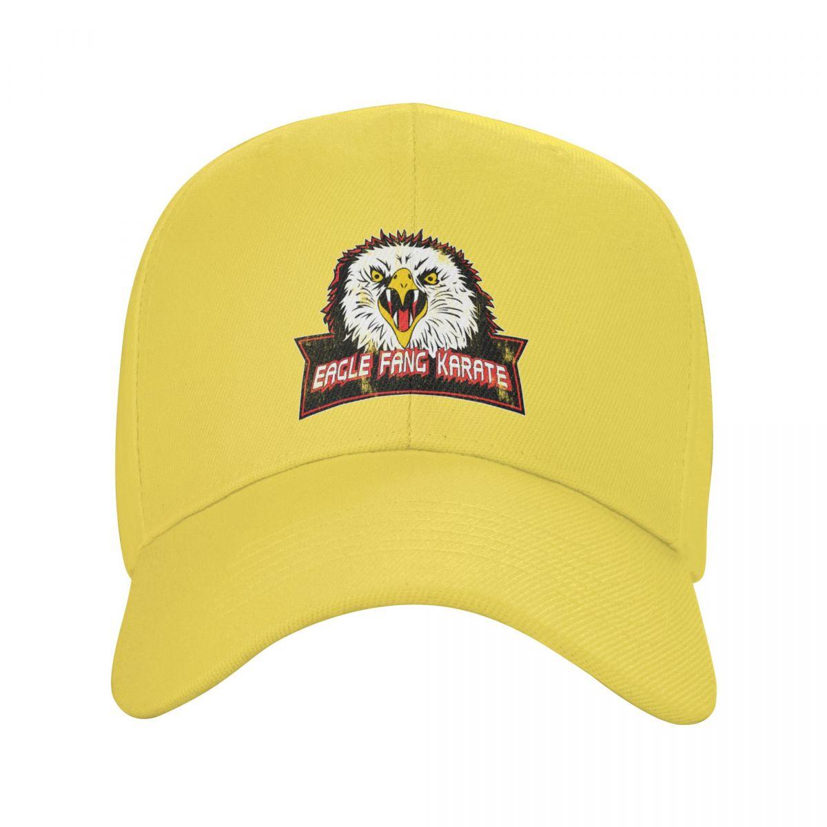 Kiki Cap De Karate Kid Cobra Kai Baseball Cap voor Unisex Vrouwen Verstelbare Volwassen Eagle Fang Karate Dad Hat Zomer Snapback Hoeden Trucker Caps Adjustable Cap
