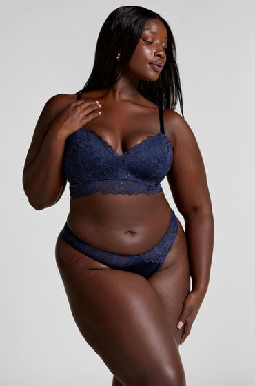 Hunkemöller Voorgevormde bh zonder beugel Andrea Blauw