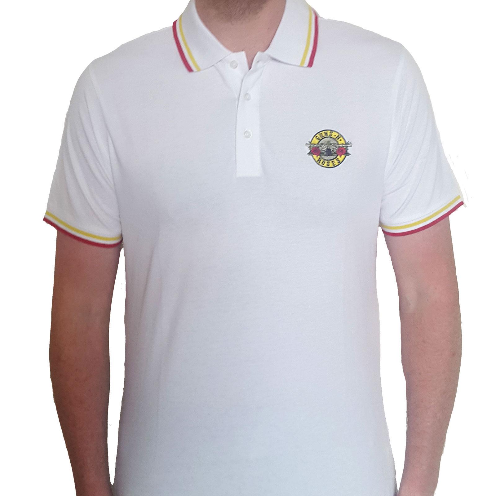 Guns N' Roses Guns N Roses Klassiek logo-poloshirt voor volwassenen, uniseks XXL