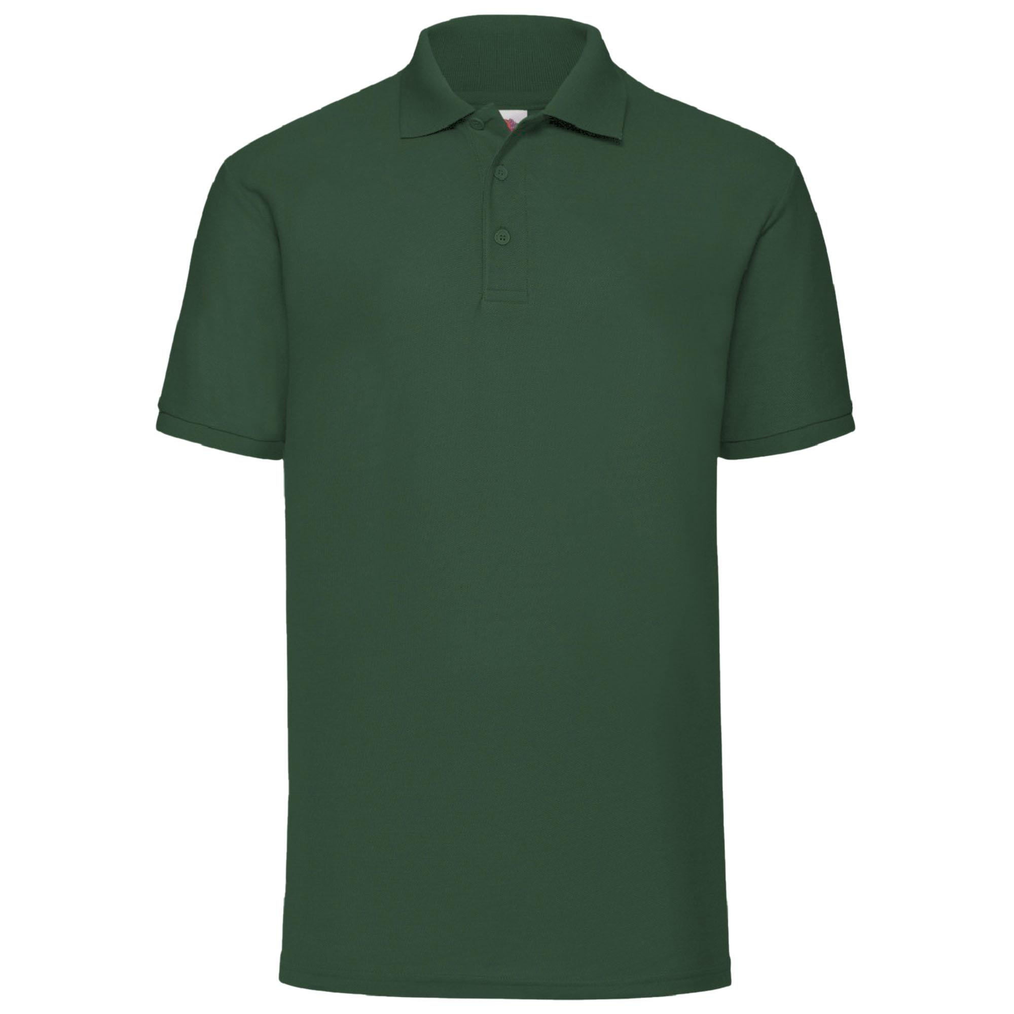 Fruit Of The Loom Heren 65/35 piqué poloshirt met korte mouwen L