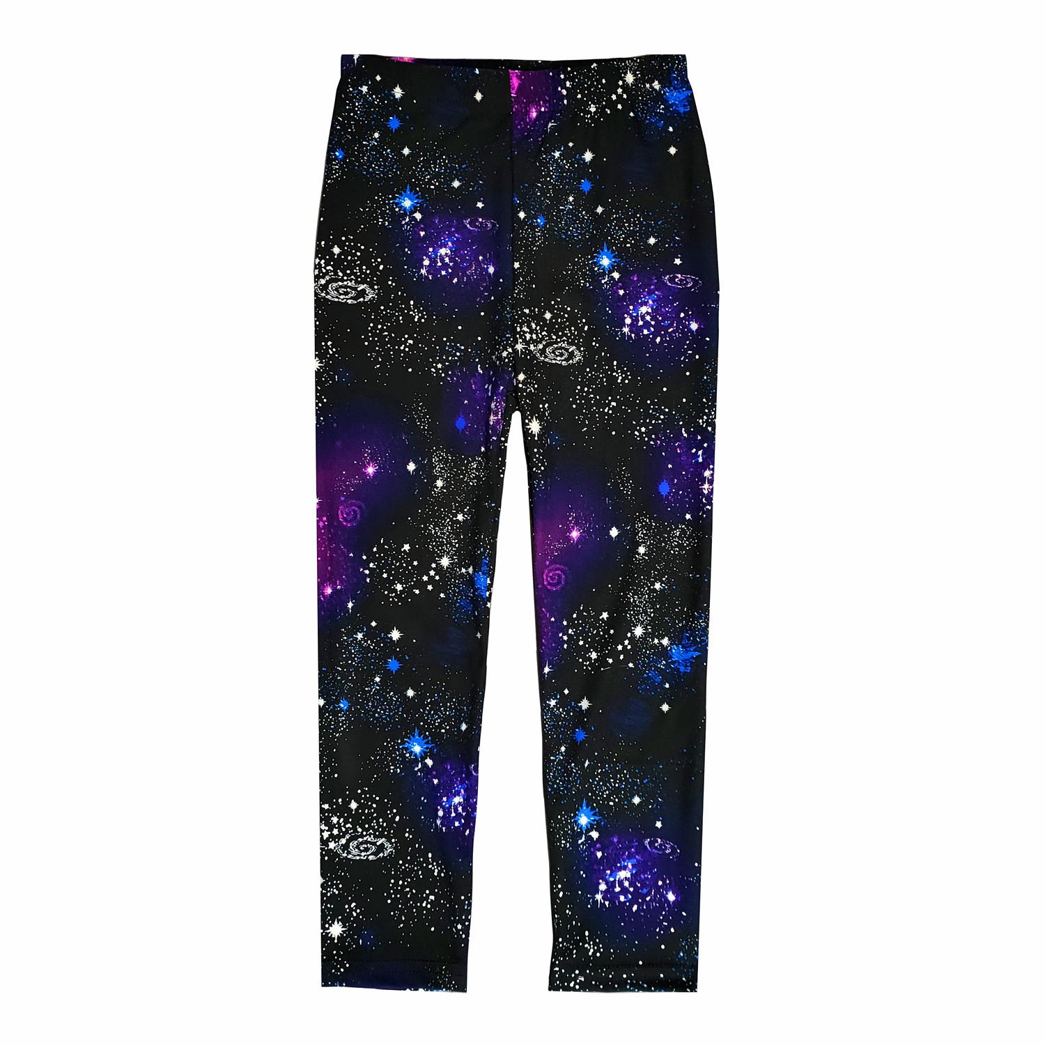 QEENRAAN Kinderbroeken Mooie leggings voor babymeisjes Kinderbroeken met bloemenprint en elastische lange broek 140