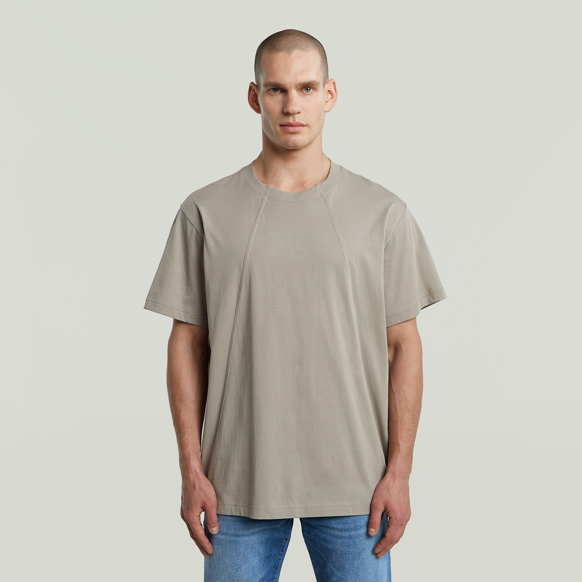 G-Star RAW A-Line Loose T-shirt - Beige - Heren