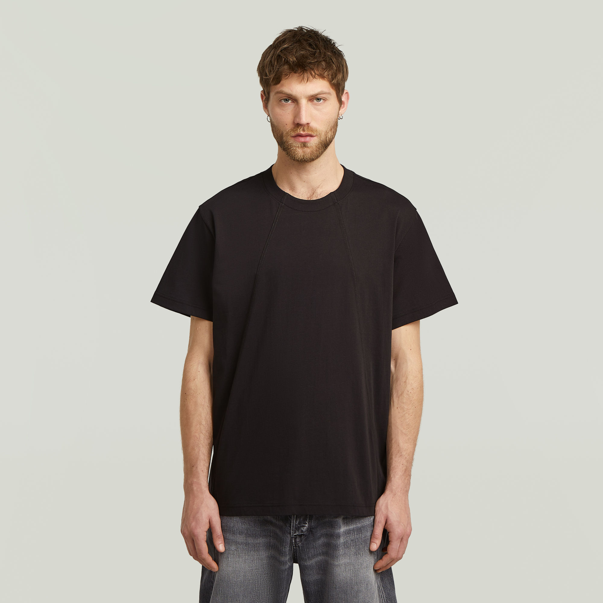 G-Star RAW A-Line Loose T-shirt - Zwart - Heren