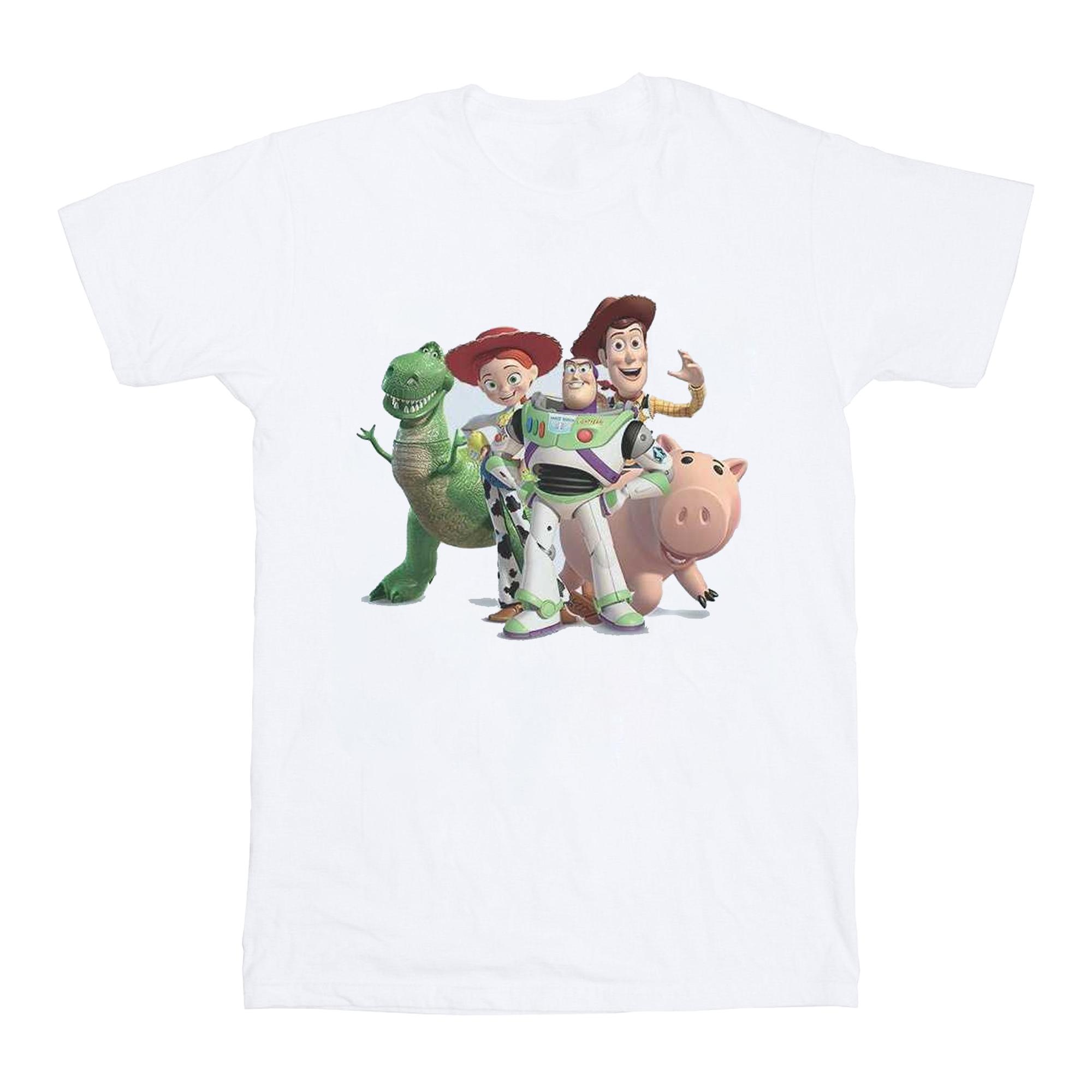Disney jongens Toy Story 4 groep T-shirt 7-8 Years