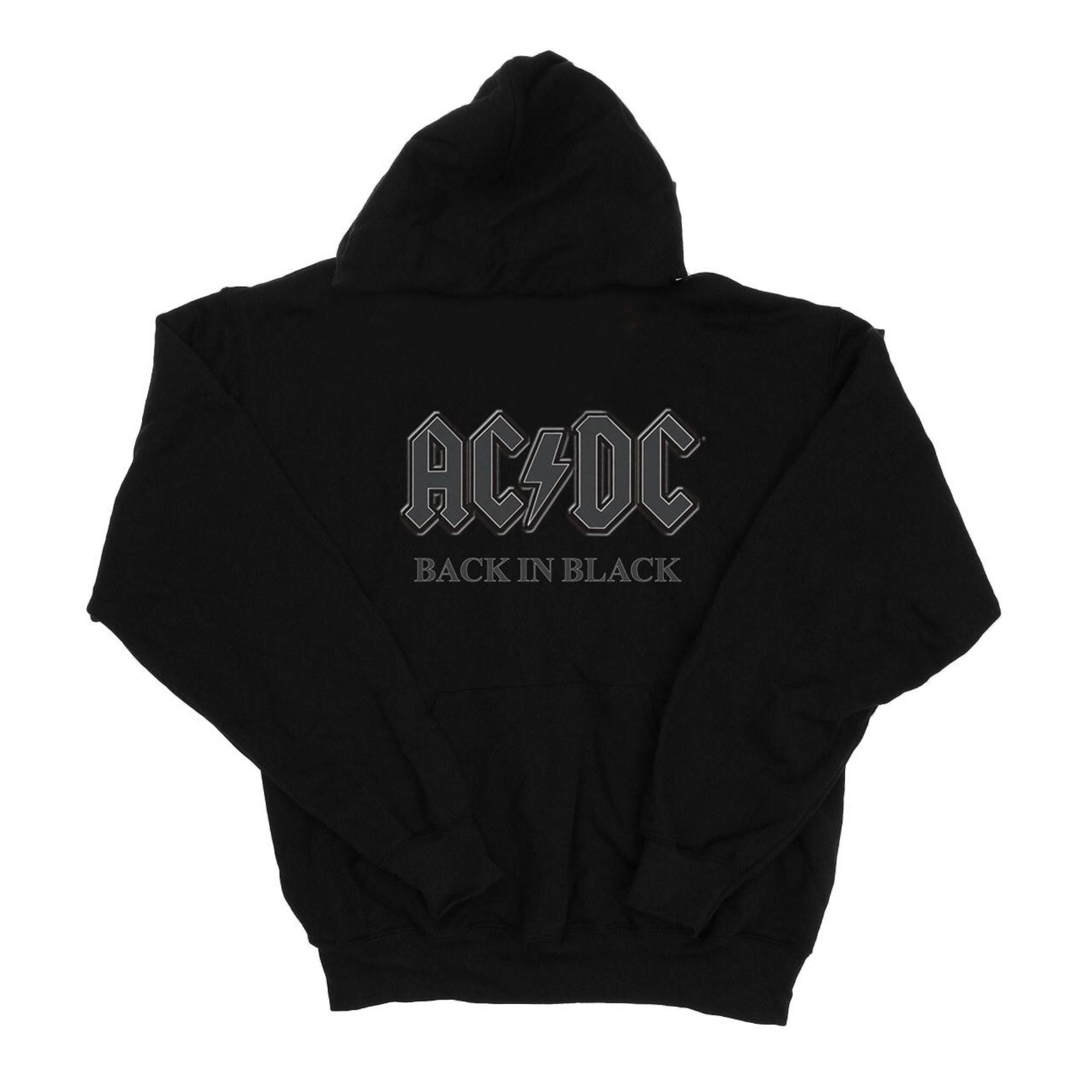 AC/DC Heren terug in zwarte hoodie XXL zwart