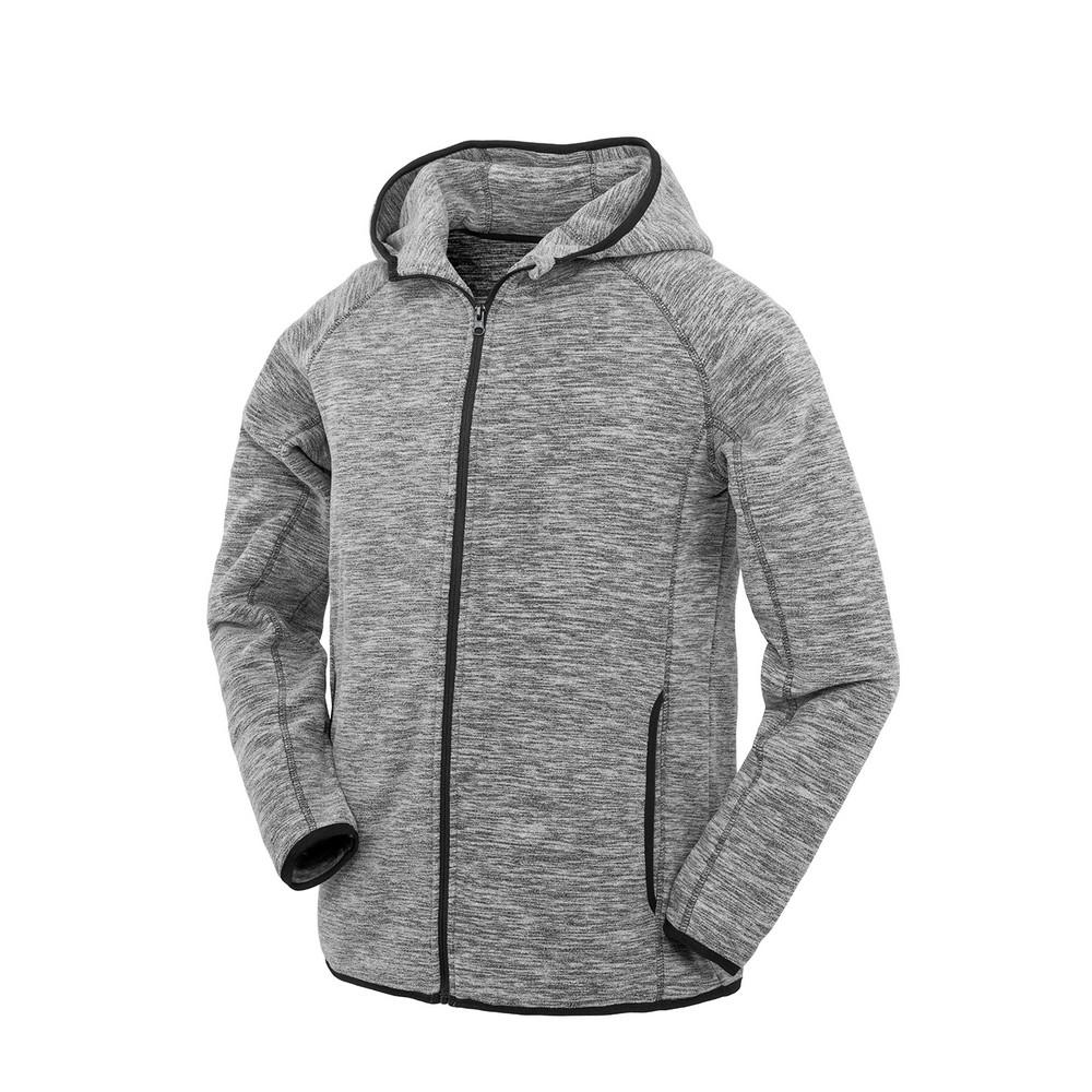Spiro Microfleece-hoodie voor heren XL