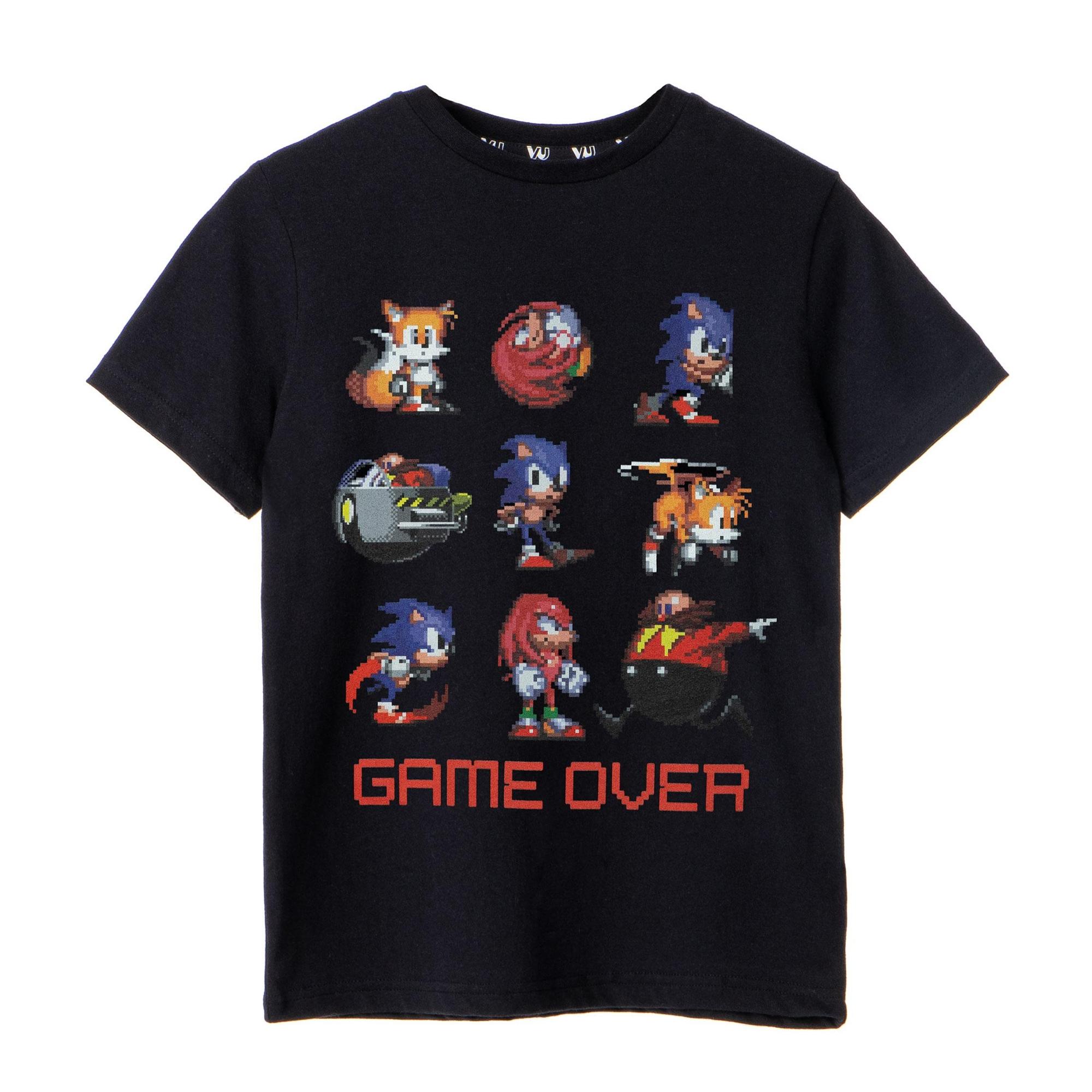 Sonic The Hedgehog jongens Game Over T-shirt 9-10 Years