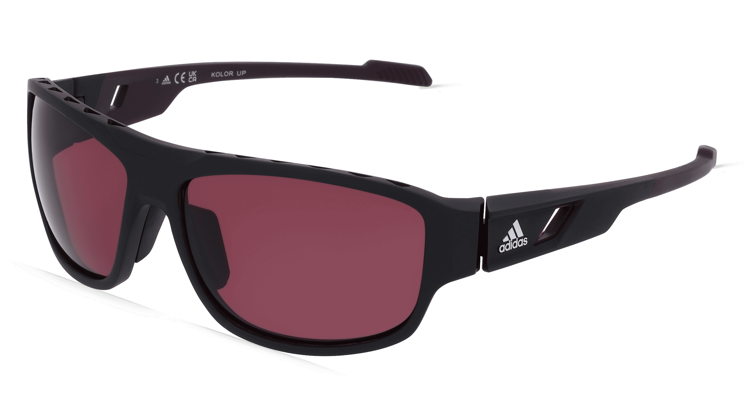 Adidas SP0045 Unisex Zonnebril, zwart mat