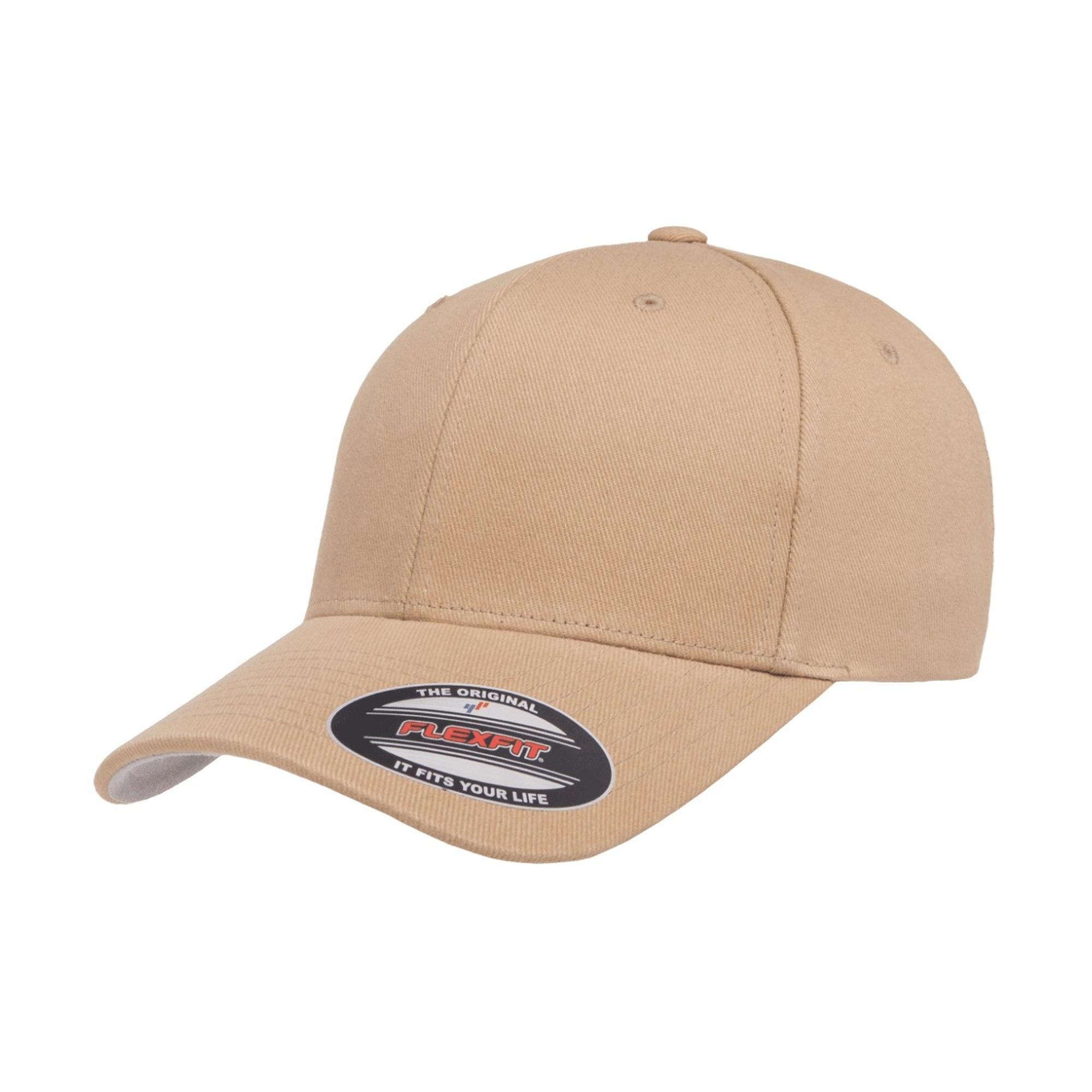 Flexfit by Yupoong pet van geborstelde keperstof L/XL