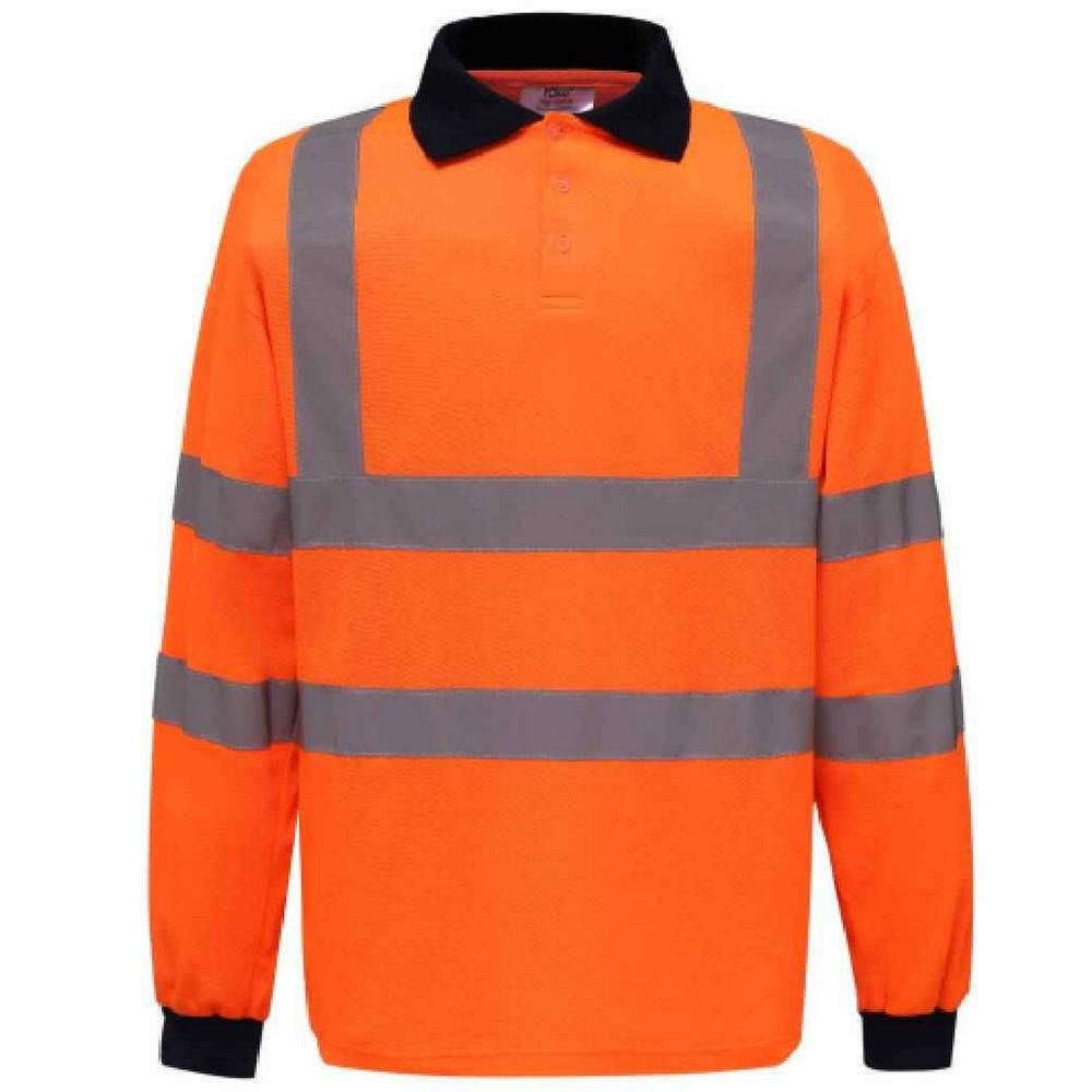 Yoko unisex volwassen poloshirt met lange mouwen en lange mouwen XXL