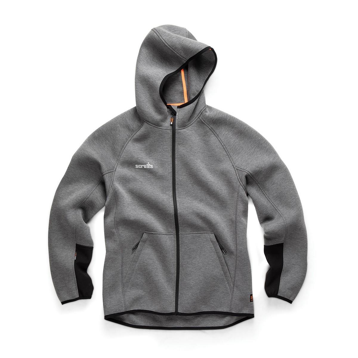 Scruffs Trade Air Layer-hoodie voor heren S houtskool