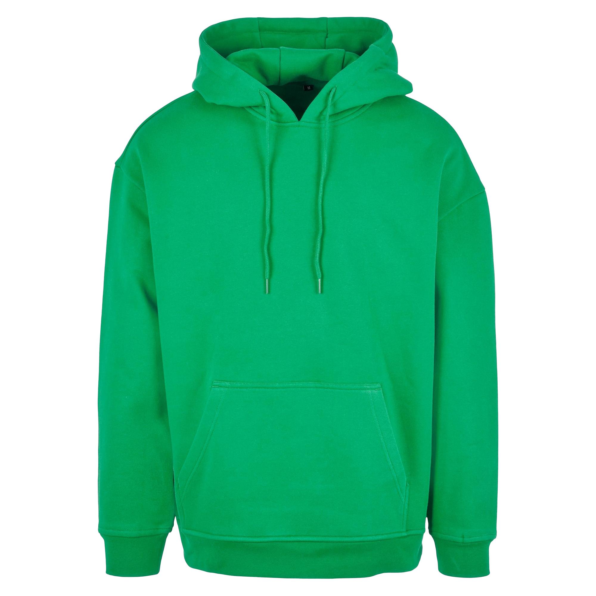 Build Your Brand Basic oversized hoodie voor heren S groen