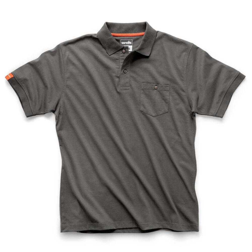 Scruffs herenpoloshirt S raket metallic kleur