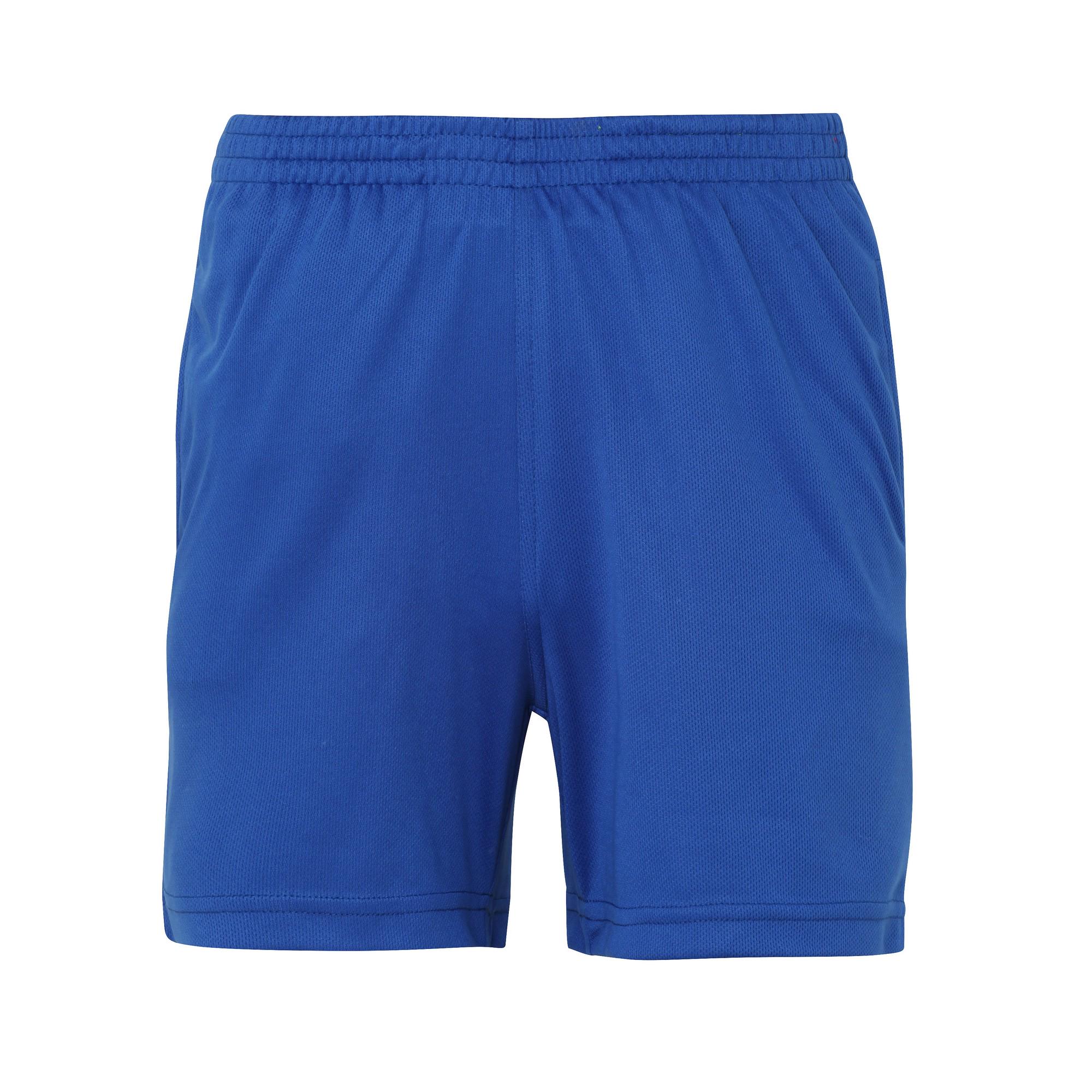 Awdis Just Cool Childrens/Kids Sports Shorts 3/4 Years koningsblauwe kleur