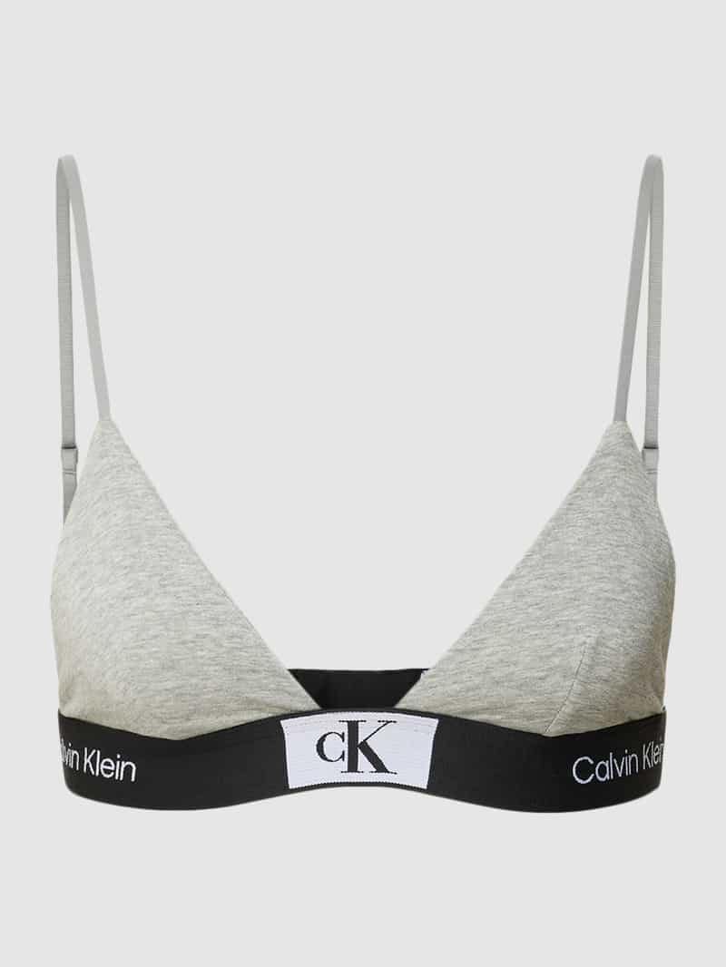 Calvin Klein Bralette-bh UNLINED TRIANGLE met klassieke tailleband met ck logo