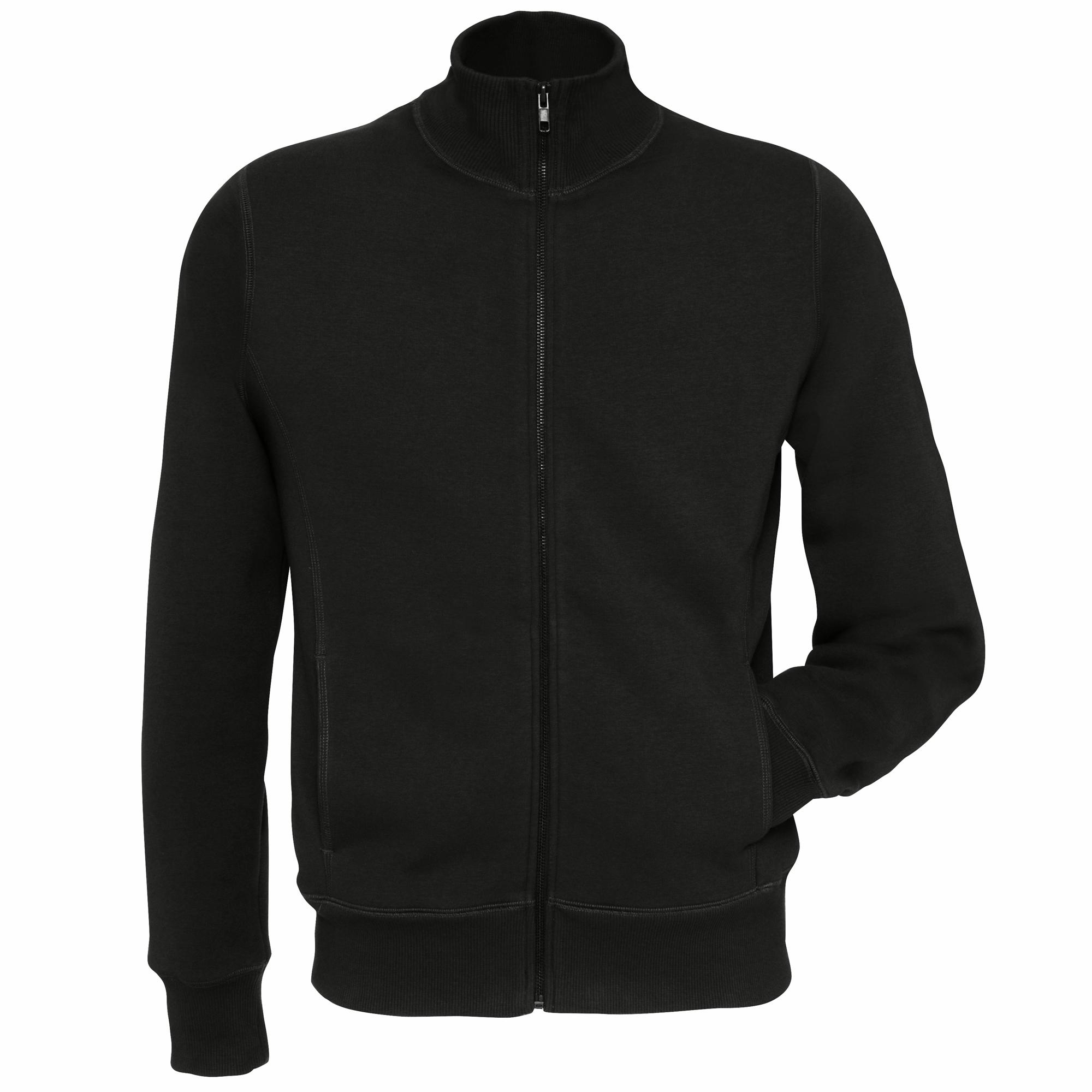B and C B&C Spider-fleecetop met volledige ritssluiting voor heren M
