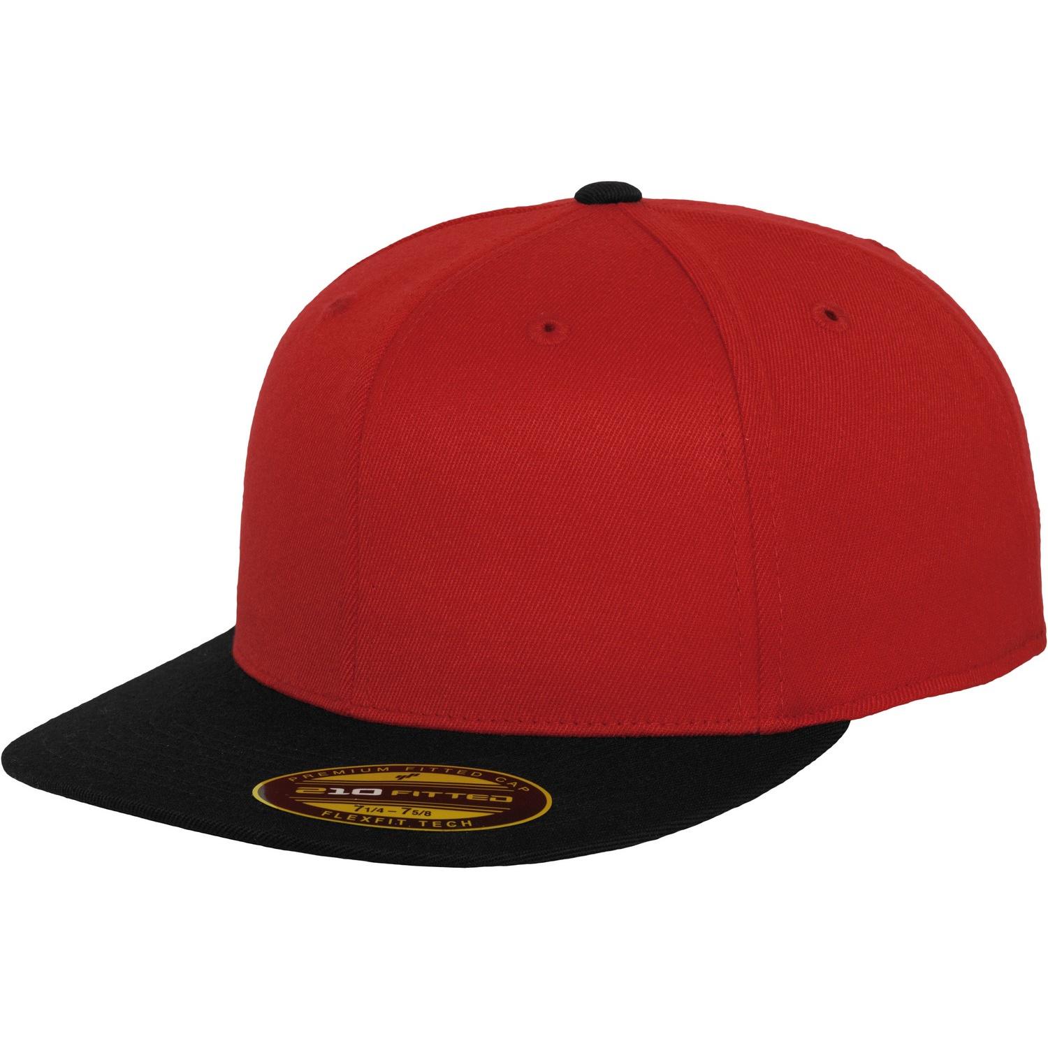 Flexfit by Yupoong Premium 210 passende tweekleurige baseballpet S/M