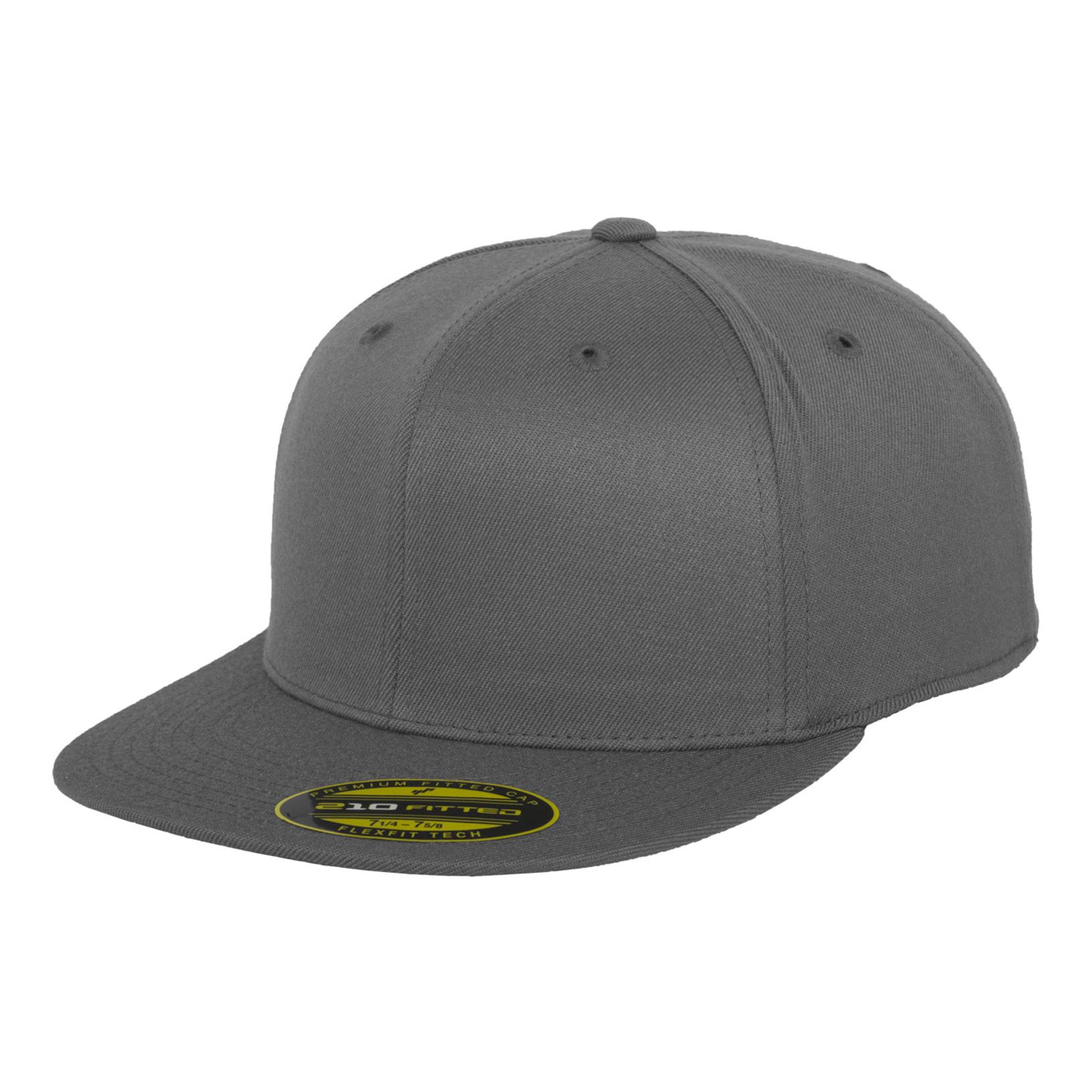 Yupoong Flexfit Unisex Premium 210 passende platte kleppet SM