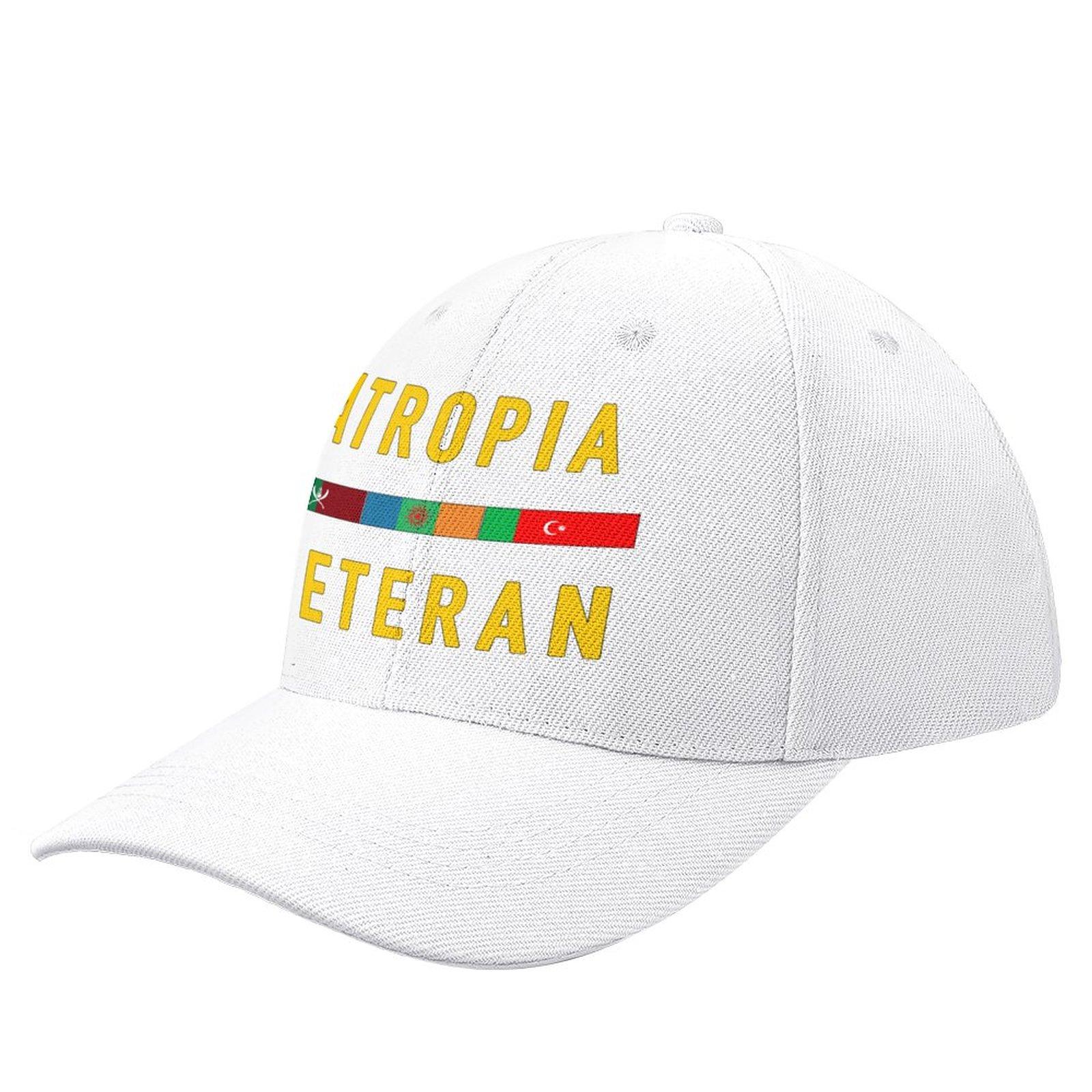 91530103MABXANBX49 Atropia Veteraan Baseball Cap zwart Sport Caps Nieuwe Hoed Unisexs Cap Dames