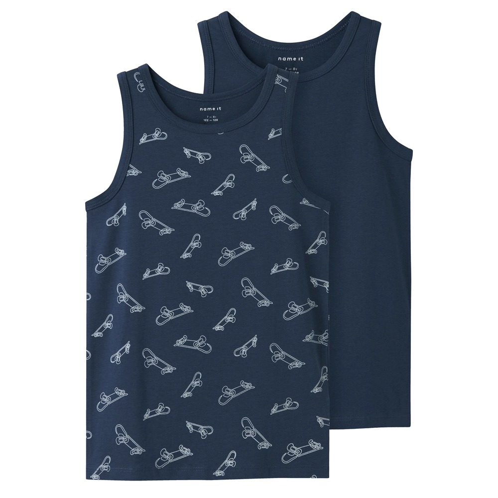 Name It Hemd NKMTANK TOP 2P TITAN SKATER NOOS (set, 2 stuks)