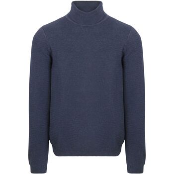 Suitable Sweater  Coltrui Structure Melange Navy