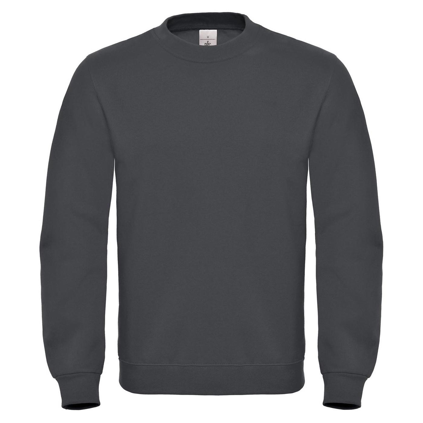B&C Heren ID.002 katoenen sweatshirt XXL